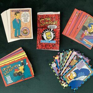 The Simpsons Trading Card Set 80 Cards 1994 Series 2 Skybox